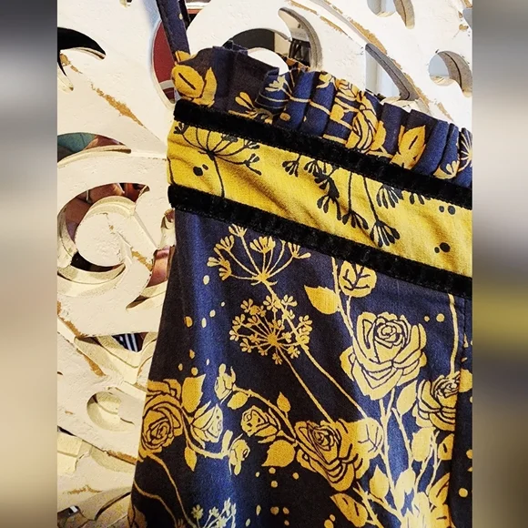 CAROLINA K TIERED ROMANTIC FLORAL MAXI SKIRT SIDE ZIPPER SIZE SMALL - Picture 11 of 17